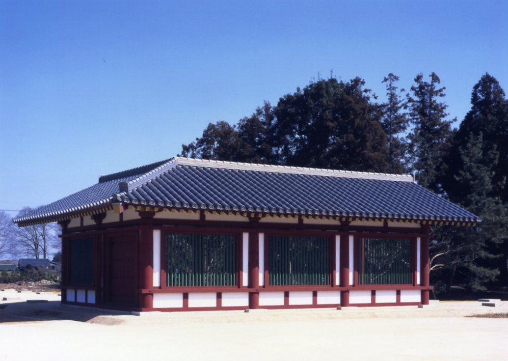 薬師寺跡復元回廊の写真 薬師寺跡復元回廊の写真