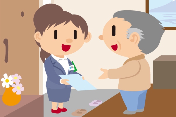 調査員イラスト1 調査員イラスト1