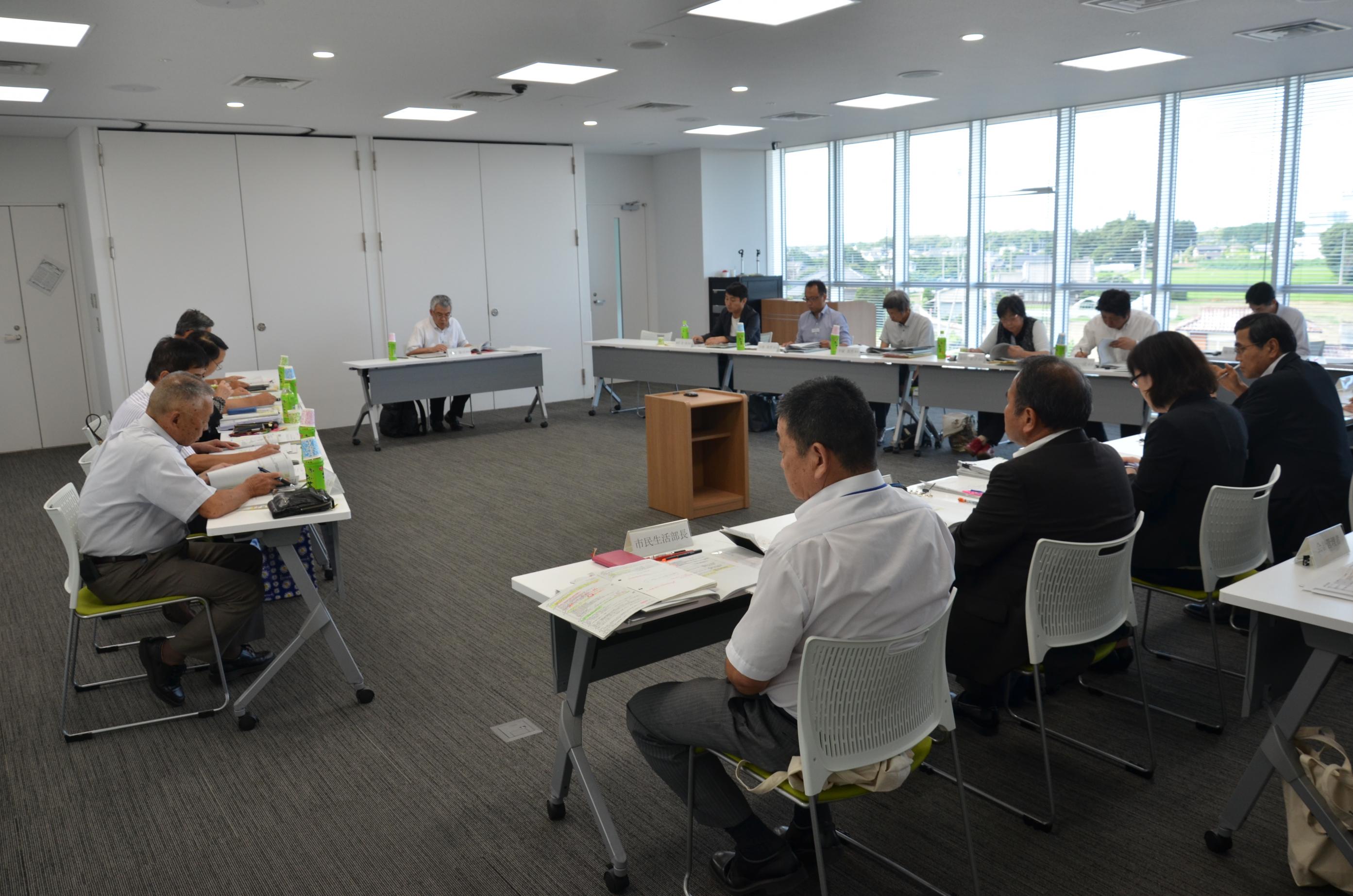 副市長等との意見交換の様子2 副市長等との意見交換の様子2