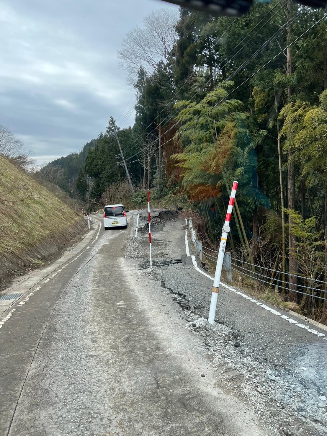 現地の道路状況