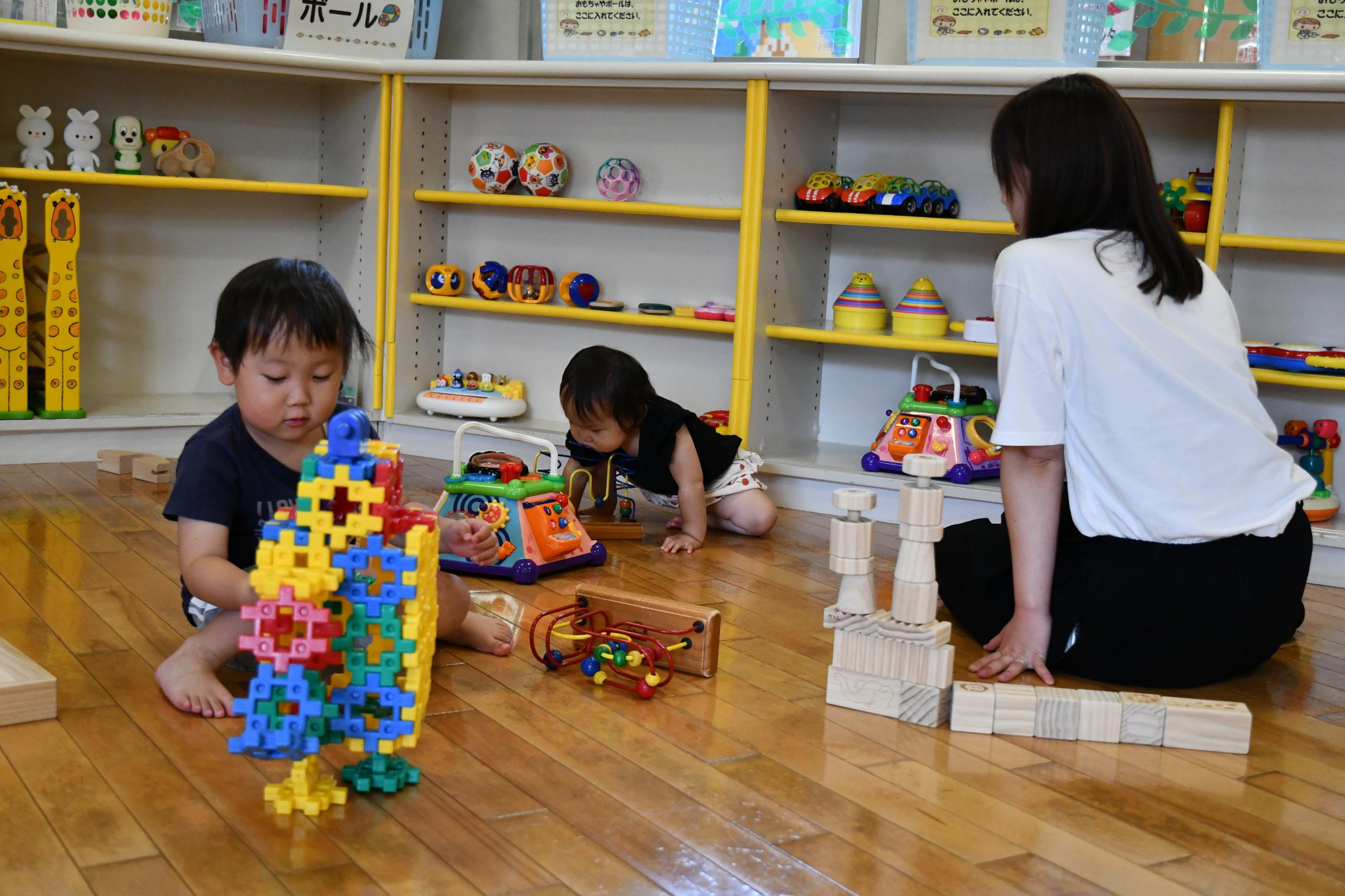子育て支援センターの様子