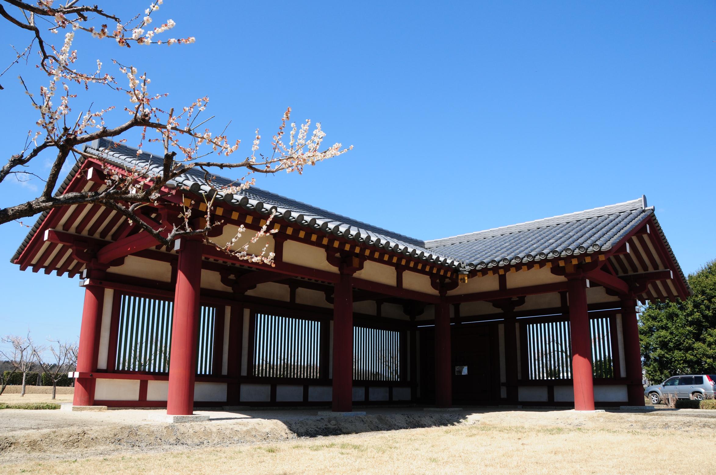 下野薬師寺復元回廊