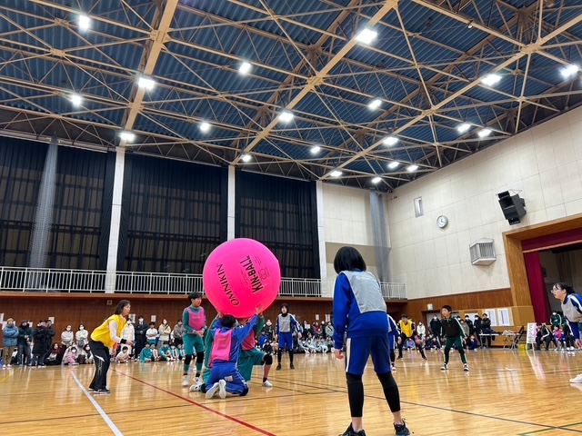 第９回カンピくんカップ市内小学校・義務教育学校前期課程交流キンボールスポーツ大会を開催しました