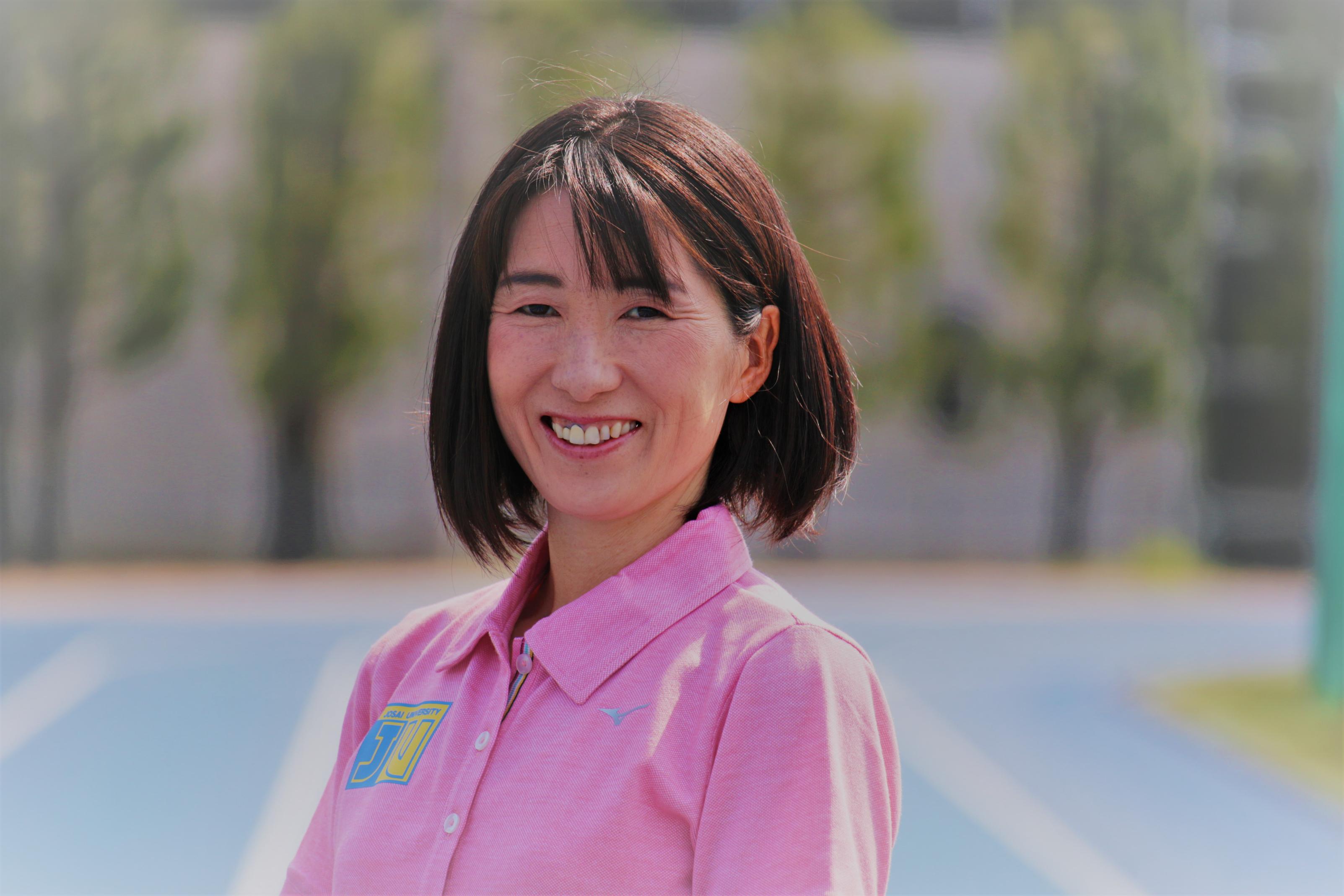 城西大学女子駅伝部コーチ  赤羽有紀子さま